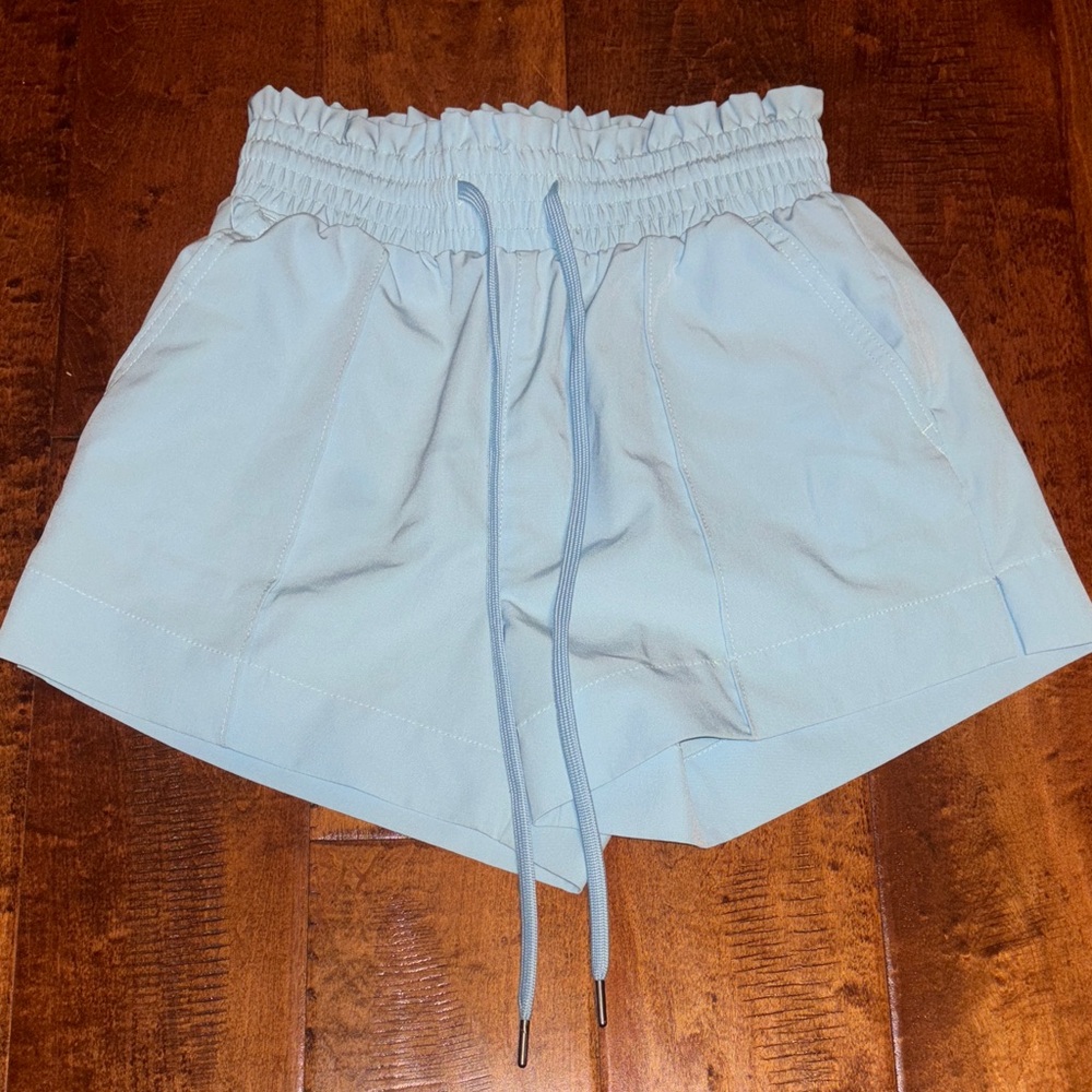Vanilla Star High Waist Light Blue Shorts